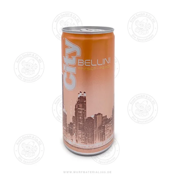 12 x City Bellini Pfirsisch Dosen, arom.weinh.Cocktail 5,5% Vol. EINWEGPFAND - Lebensmittel Sale – Große Auswahl & Top Preise | Kostenloser Versand ab 40€