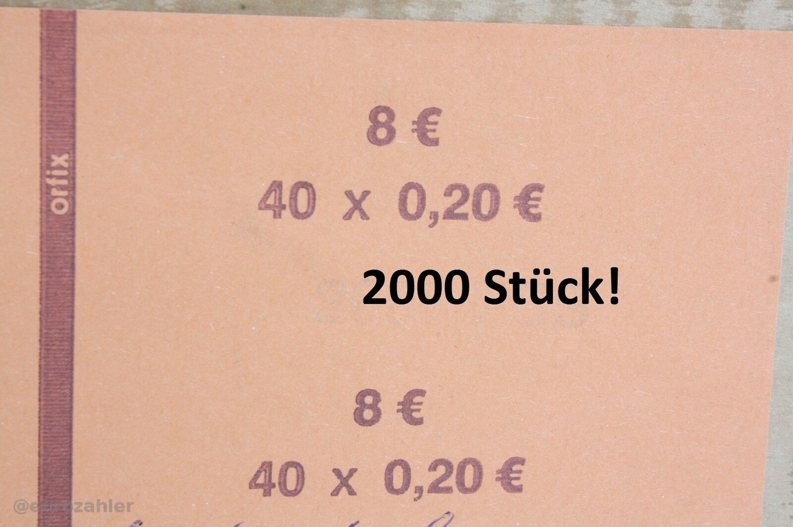 2000-Stueck-1Karton-Orfix-20-cent-020-Euro-8-Euro-Muenzen-Handrollpapier-R-283445651574