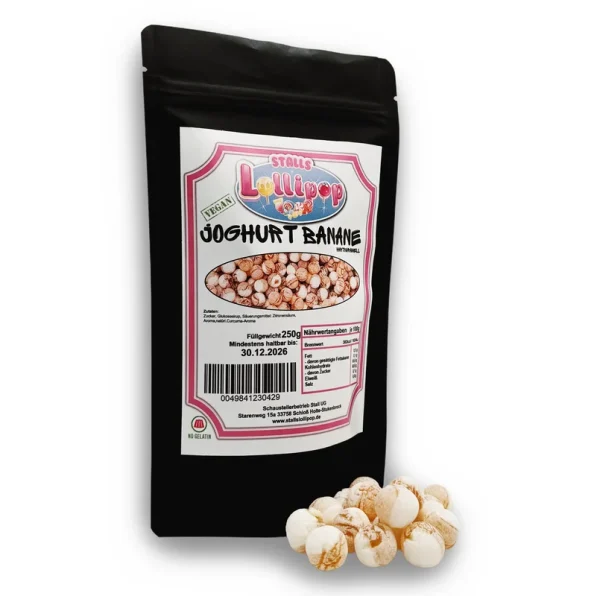 ?? Joghurt-Banane Bonbons – der cremig-fruchtige Kuschelklops unter den Lutschern! ? - Lebensmittel Sale – Große Auswahl & Top Preise | Kostenloser Versand ab 40€