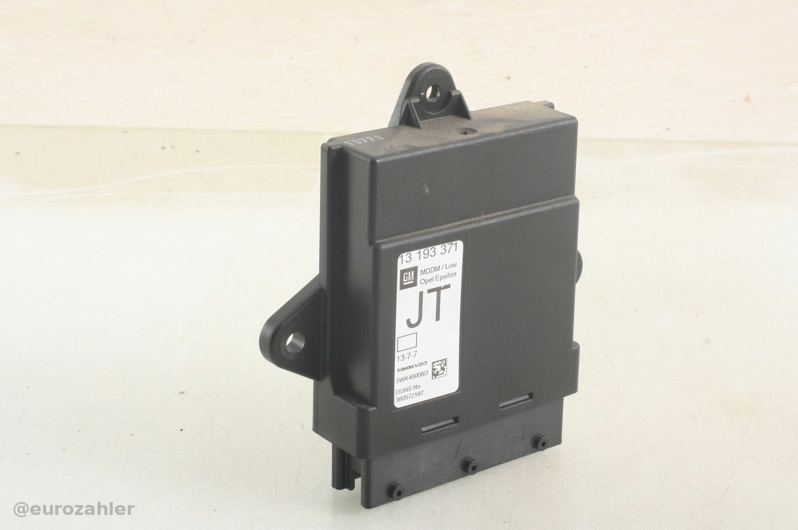 GM-Opel-Siemens-13193371-Tuer-Steuergeraet-Tuermodul-vorne-links-VL-SIGNUM-VE-313616484436