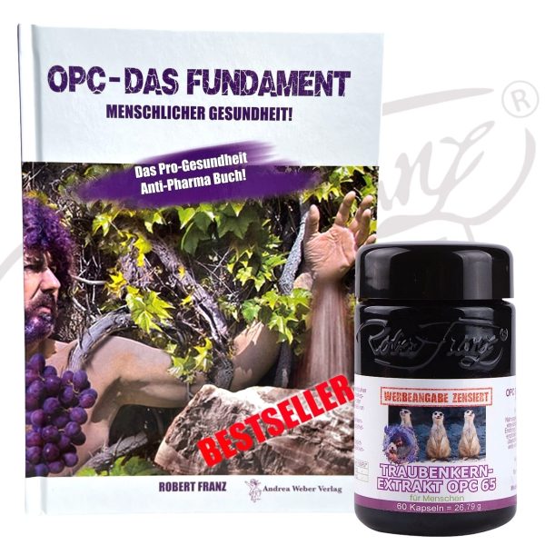 1 x OPC 65 Kapseln + 1 x OPC Buch - Lebensmittel Sale – Große Auswahl & Top Preise | Kostenloser Versand ab 40€