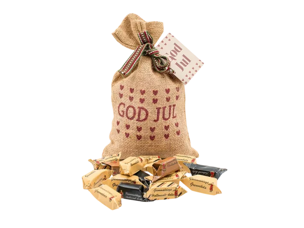 20 Jutesäcke im Weihnachtsdesign mit gemischtem Toffee 450g - Lebensmittel Sale – Große Auswahl & Top Preise | Kostenloser Versand ab 40€