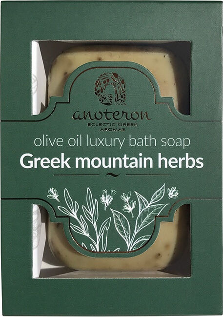 ‚Luxury‘ Olivenölseife mit griechischen Bergkräutern 100gr - Lebensmittel Sale – Große Auswahl & Top Preise | Kostenloser Versand ab 40€
