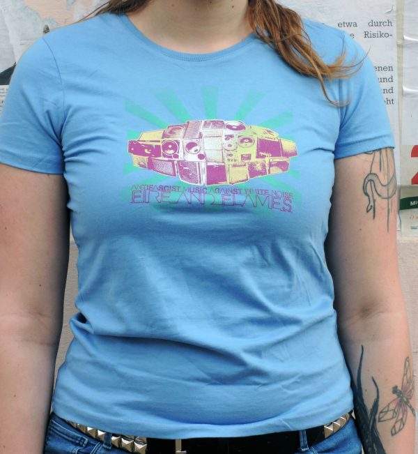 „AFA Music Against White Noise“ Tailliertes Shirt - Lebensmittel Sale – Große Auswahl & Top Preise | Kostenloser Versand ab 40€