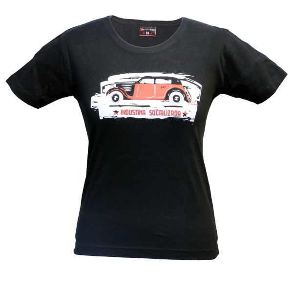 „Industria Socializada“ Tailliertes Shirt (schwarz) - Lebensmittel Sale – Große Auswahl & Top Preise | Kostenloser Versand ab 40€
