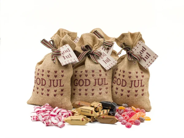100 empty christmas jute bag pouches with hamp string - Lebensmittel Sale – Große Auswahl & Top Preise | Kostenloser Versand ab 40€