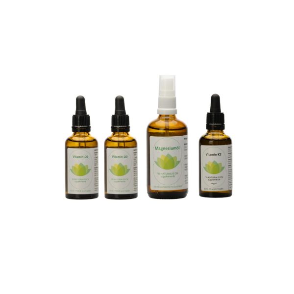 2 x Vitamin D3 – 1 x K2 – 1 x Magnesiumöl Set 6 - Lebensmittel Sale – Große Auswahl & Top Preise | Kostenloser Versand ab 40€