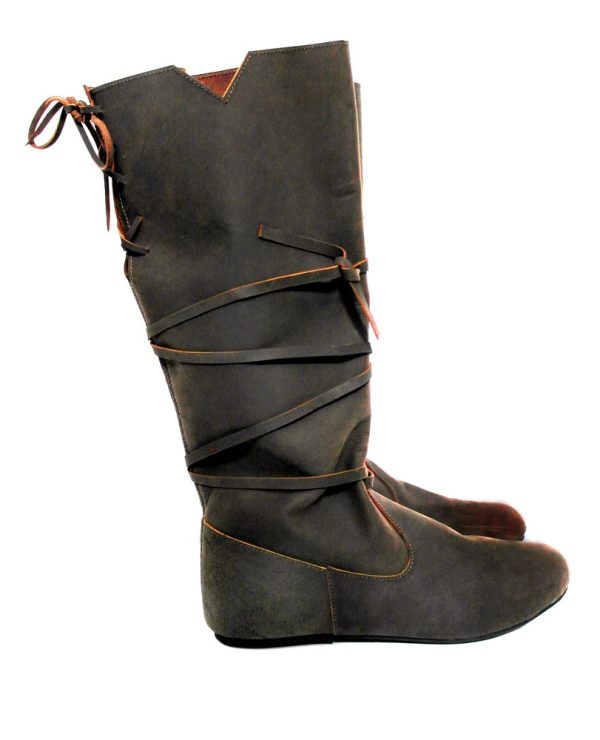 039 Wikingerstiefel „Ole“ aus Nubukleder - Lebensmittel Sale – Große Auswahl & Top Preise | Kostenloser Versand ab 40€