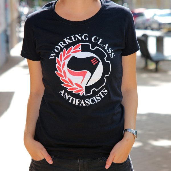 „Working Class Antifascists“ Tailliertes Shirt - Lebensmittel Sale – Große Auswahl & Top Preise | Kostenloser Versand ab 40€
